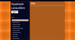 Desktop Screenshot of dysphasielanaudiere.org